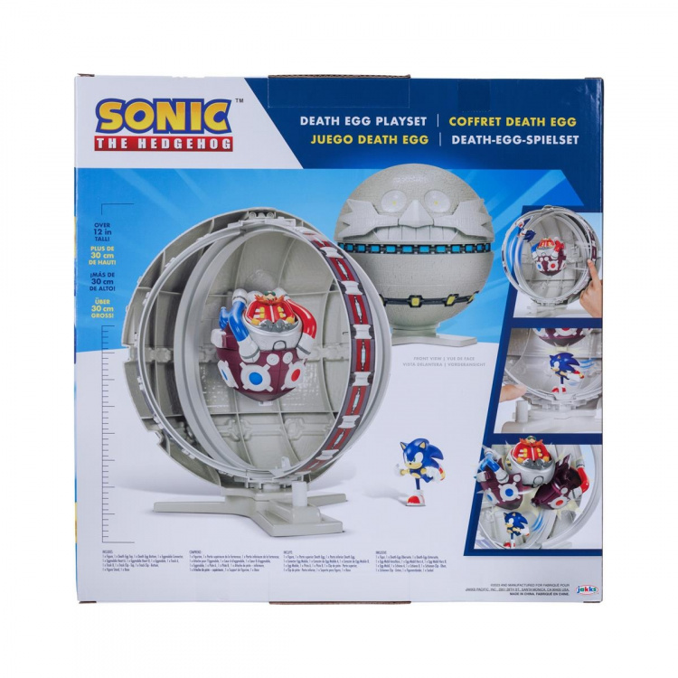 JAKKS Pacific Sonic the Hedgehog 2,5 tommers lekesett Death Egg Battle Set JAKKS Pacific Sonic the Hedgehog 2,5 tommers lekesett Death Egg Battle Set