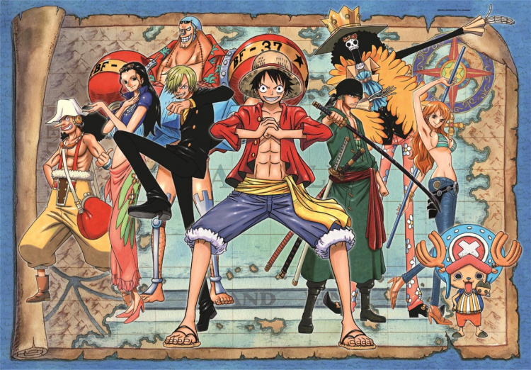 Clementoni 500 stk Anime Cube One Piece 2
