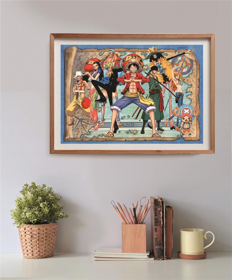 Clementoni 500 stk Anime Cube One Piece 2