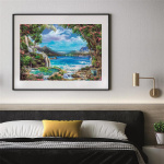 Clementoni 2000 stk høykvalitetskolleksjon PARADISET PÅ JORDEN