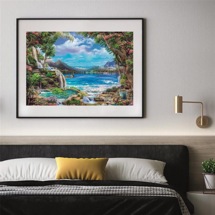 Clementoni 2000 stk høykvalitetskolleksjon PARADISET PÅ JORDEN