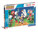Clementoni 104 brikker Puslespill Kids Sonic