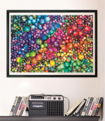 Clementoni 1000 stk CB Colorboom-kuler av høy kvalitet