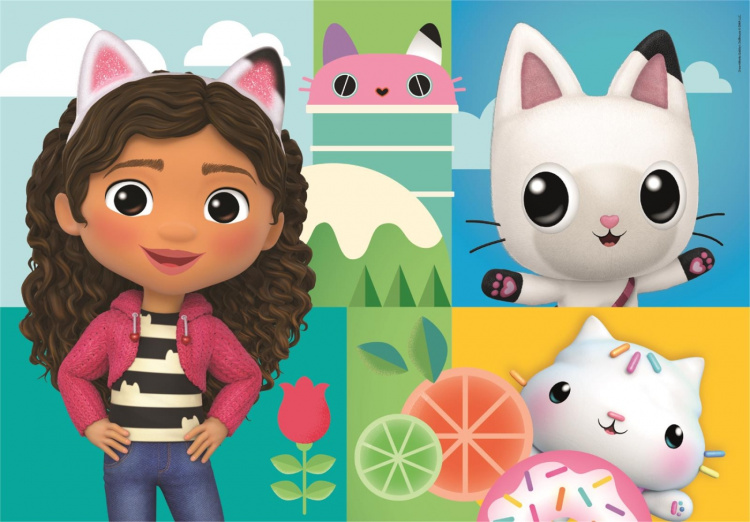 Clementoni 30 brikker Puslespill Barn Gabbys dukkehus