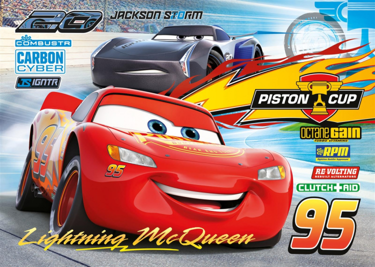 Clementoni 60 brikker Puslespill Kids Cars 3