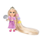 JAKKS Pacific Disney Princess 6 tommers Petite-dukke med ekstra mote og tilbehør Rapunzel med langt hår JAKKS Pacific Disney Princess 6 tommers Petite-dukke med ekstra mote og tilbehør Rapunzel med langt hår