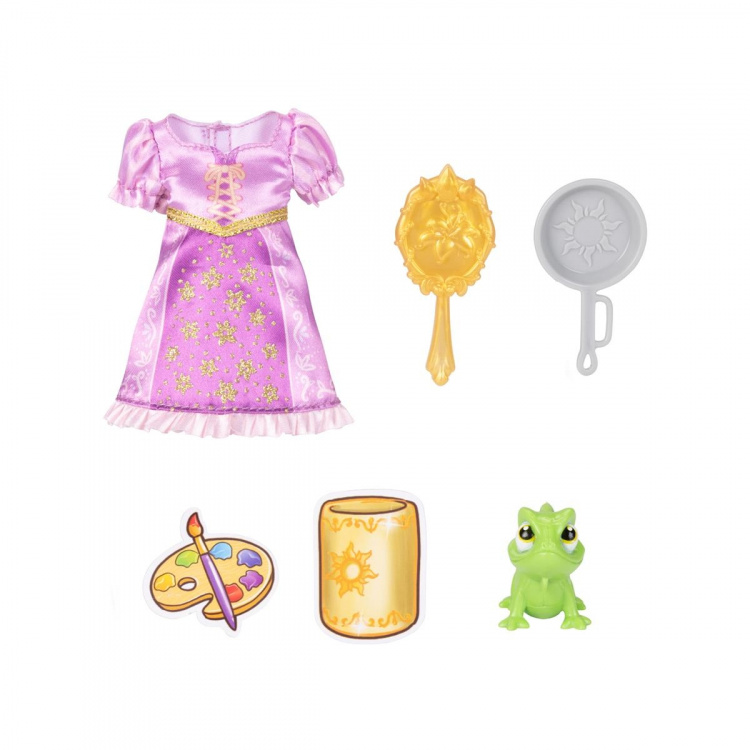 JAKKS Pacific Disney Princess 6 tommers Petite-dukke med ekstra mote og tilbehør Rapunzel med langt hår JAKKS Pacific Disney Princess 6 tommers Petite-dukke med ekstra mote og tilbehør Rapunzel med langt hår