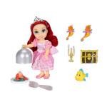 JAKKS Pacific Disney Princess 6-tommers Petite Doll med ekstra mote og tilbehør Sea to Land Ariel