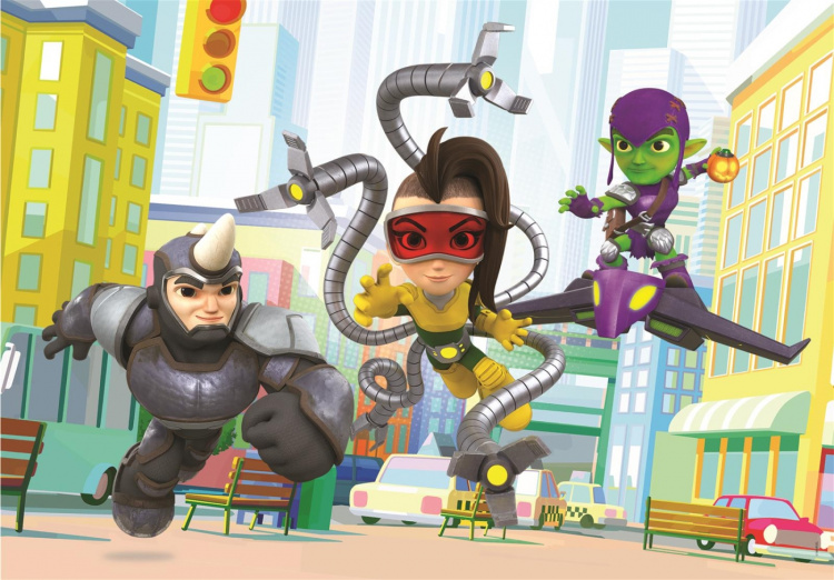 Clementoni 2x20 brikker Puslespill Spidey og hans fantastiske venner