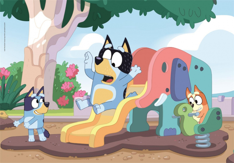 Clementoni 104 stk Puslespill Bluey -2
