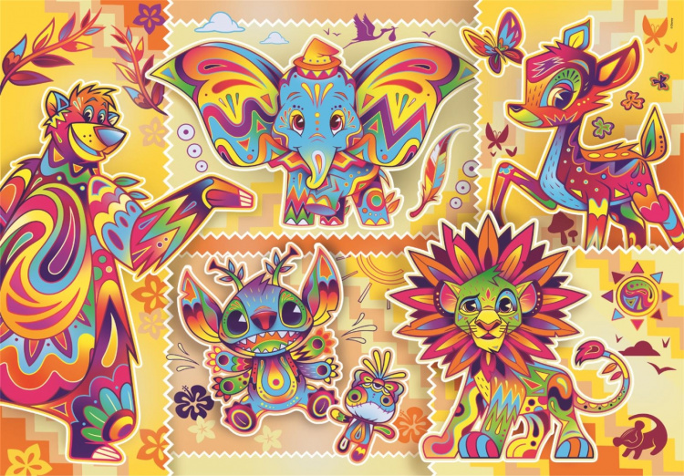 Clementoni 1000 stk CB Collection Disney Classics av høy kvalitet