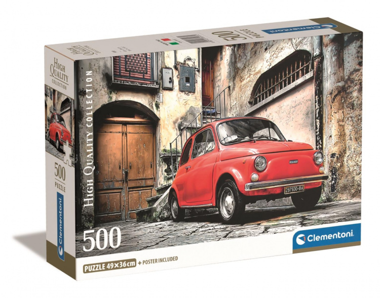Clementoni 500 stk CB Collection Cinquecento av høy kvalitet