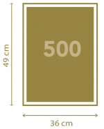 Clementoni 500 stk CB Collection Jaguar i jungelen av høy kvalitet