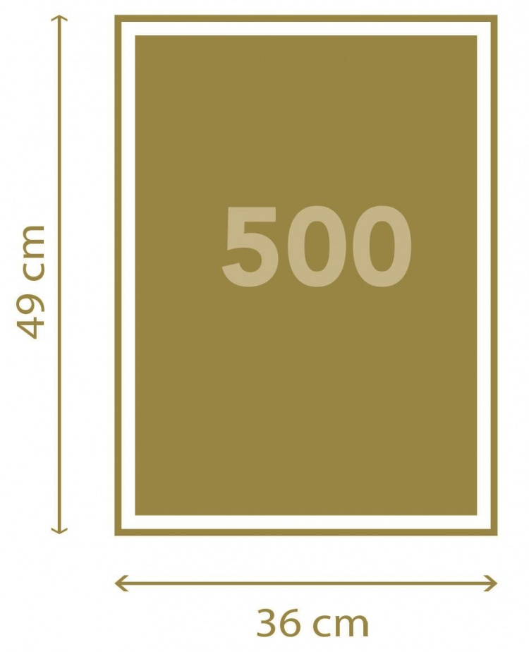 Clementoni 500 stk CB Collection Jaguar i jungelen av høy kvalitet