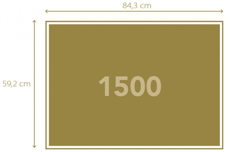 Clementoni 1500 stk CB Collection Paris Montmartre av høy kvalitet