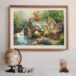 Clementoni 1500 stk CB Collection Country Retreat av høy kvalitet