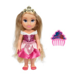 JAKKS Pacific Disney Princess 6-tommers Petite Doll med kam Aurora JAKKS Pacific Disney Princess 6-tommers Petite Doll med kam Aurora