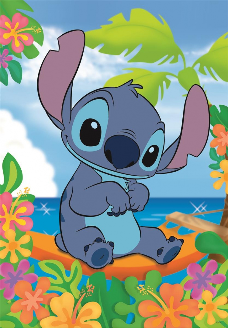 Clementoni 104 brikker Puslespill Disney Stitch