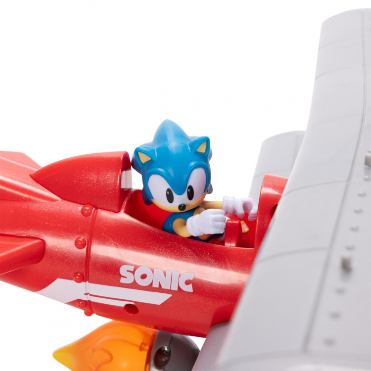 JAKKS Pacific Sonic the Hedgehog 2,5 tommers lekesett Tornado Biplane