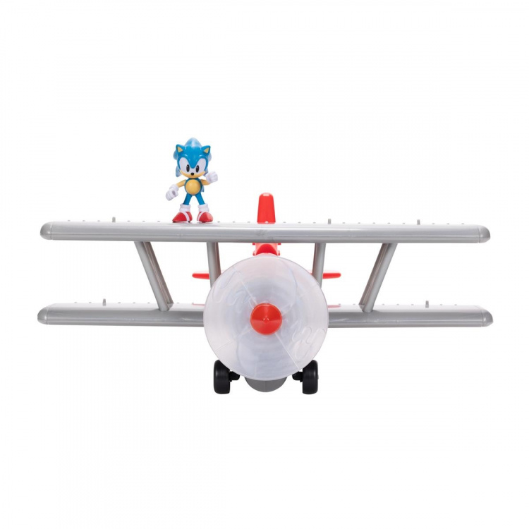 JAKKS Pacific Sonic the Hedgehog 2,5 tommers lekesett Tornado Biplane