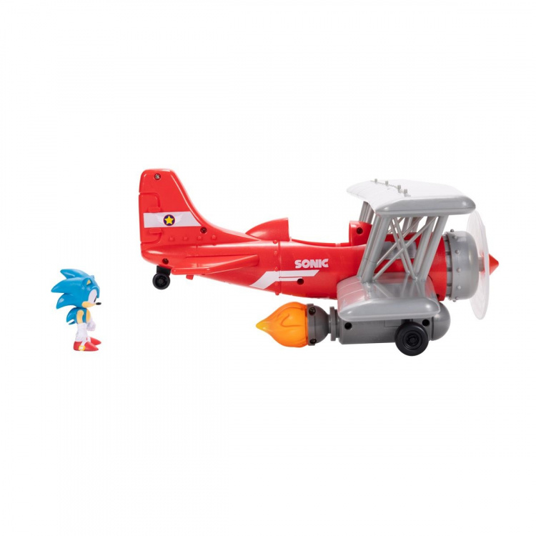JAKKS Pacific Sonic the Hedgehog 2,5 tommers lekesett Tornado Biplane