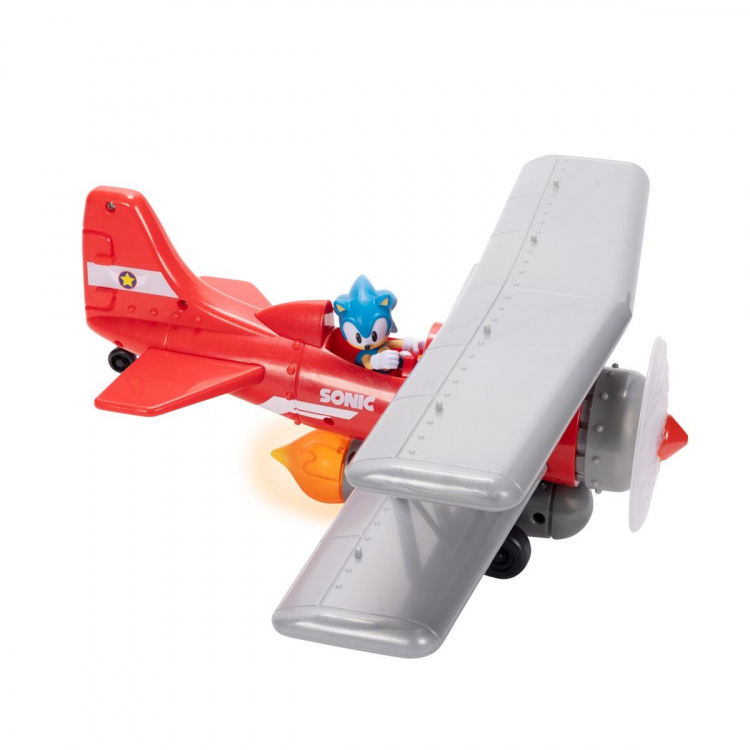 JAKKS Pacific Sonic the Hedgehog 2,5 tommers lekesett Tornado Biplane