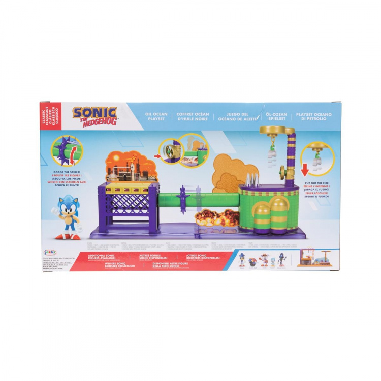 JAKKS Pacific Sonic the Hedgehog 2,5 tommers lekesett Oljehavet