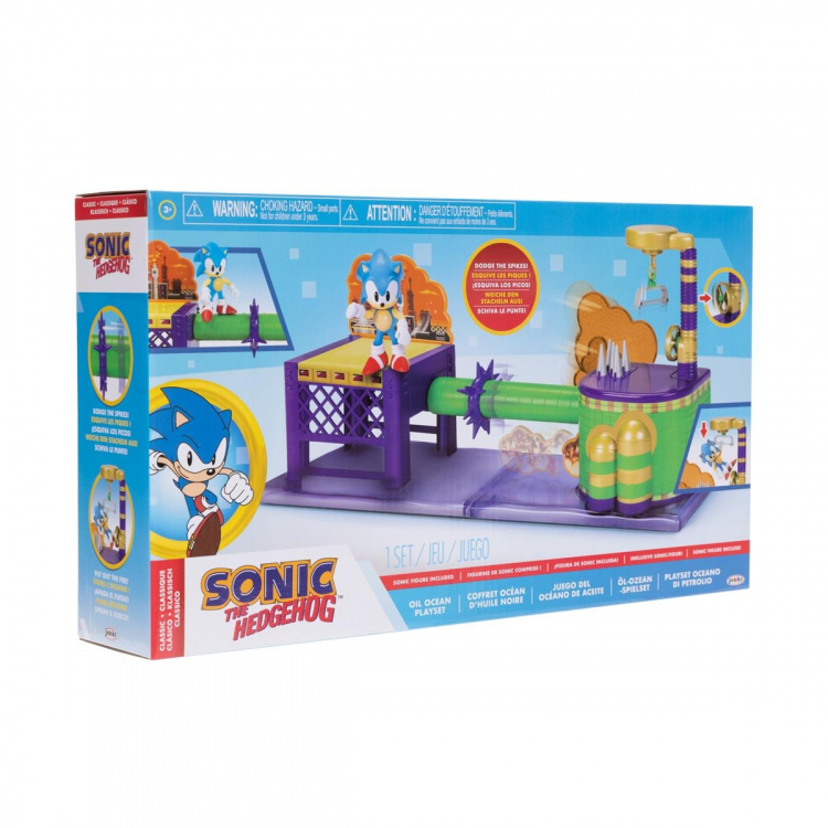 JAKKS Pacific Sonic the Hedgehog 2,5 tommers lekesett Oljehavet