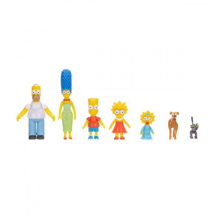 JAKKS Pacific The Simpsons 2,5 tommers figur multipakke