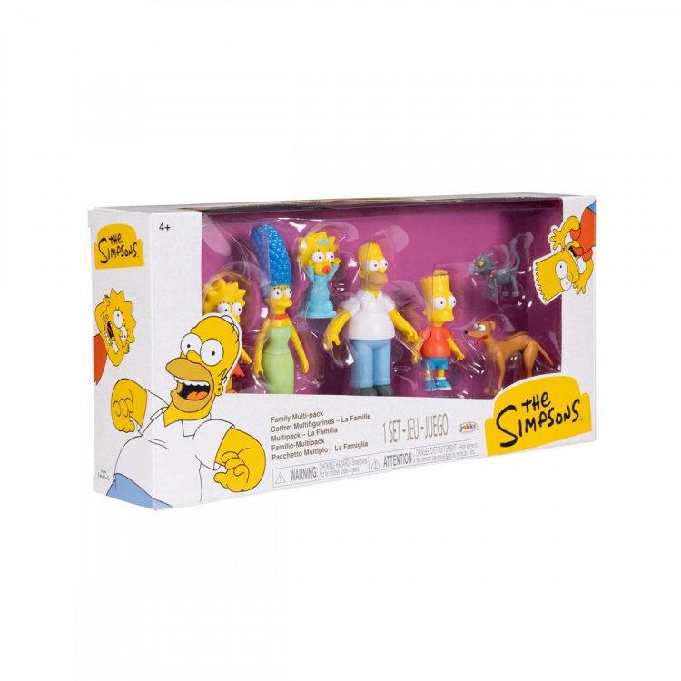 JAKKS Pacific The Simpsons 2,5 tommers figur multipakke