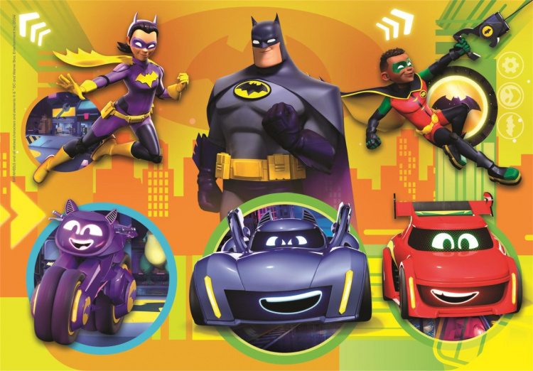 Clementoni 2x20 stk Puslespill med flaggermushjul for barn