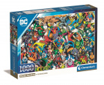 Clementoni 1000 stk CB Collection DC Comics Impossible av høy kvalitet