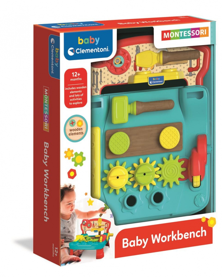Clementoni Montessori Baby Workbench