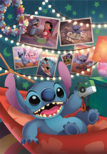 Clementoni 1000 stk CB Collection Disney Stitch av høy kvalitet