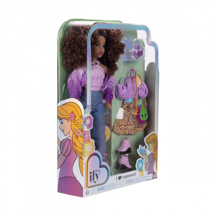 JAKKS Pacific Disney ily 4EVER Fashion Doll med ekstra mote inspirert av Rapunzel
