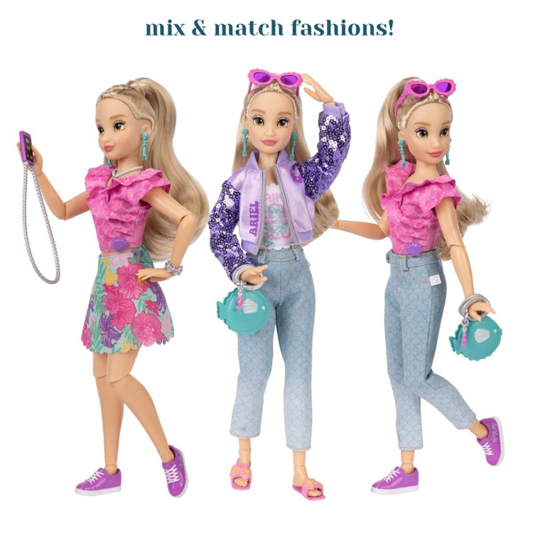 JAKKS Pacific Disney ily 4EVER Fashion Doll med ekstra mote inspirert av Ariel