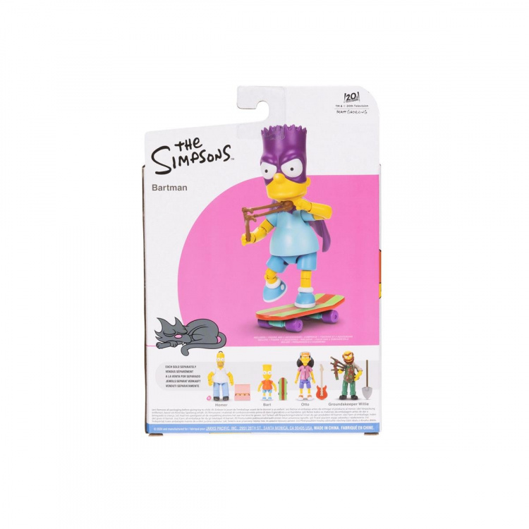 JAKKS Pacific The Simpsons 5 tommers figur Bartman
