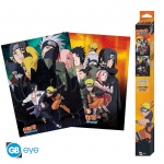 Abysse NARUTO SHIPPUDEN - Sett 2 plakater - Ninjas (52x38) Abysse NARUTO SHIPPUDEN - Sett 2 plakater - Ninjas (52x38)