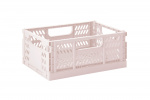 3 Sprouts Moderne sammenleggbar kasse Medium Rosa