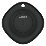 AEROZ TAG-1000 Black - Nøkkelfinner for bruk med iPhone - Fungerer med Apples Find My-app