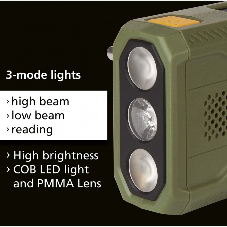 Impavio DAB1 Robust DAB+/FM-radio for utendørs bruk