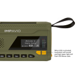 Impavio DAB1 Robust DAB+/FM-radio for utendørs bruk