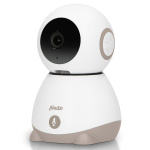 Alecto Wi-Fi-babyvakt med kamera Hvit/Taupe