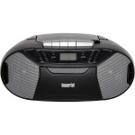 imperial PBB 1 Compacte bærbar ghettoblaster med CD-spiller, kassettspiller og FM-radio imperial PBB 1 Compacte bærbar ghettoblaster med CD-spiller, kassettspiller og FM-radio