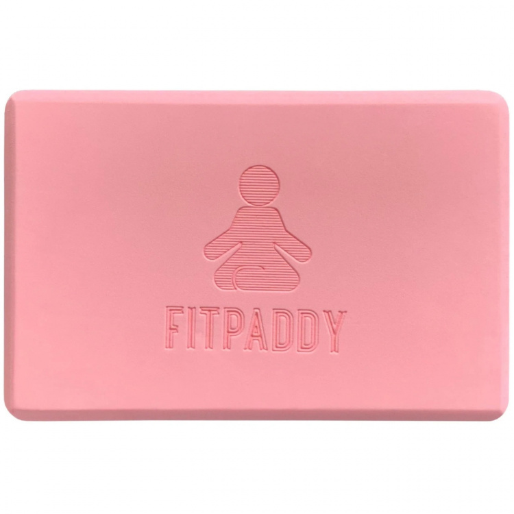 Fitpaddy Yoga Block Pink 2 stk