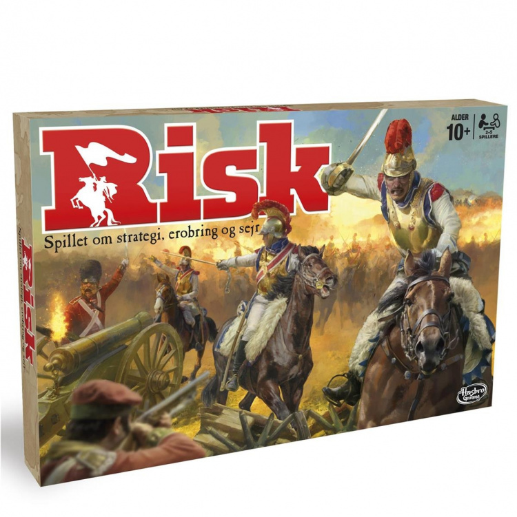 Hasbro Risk - Spillet om strategi, erobring og seier (UK)