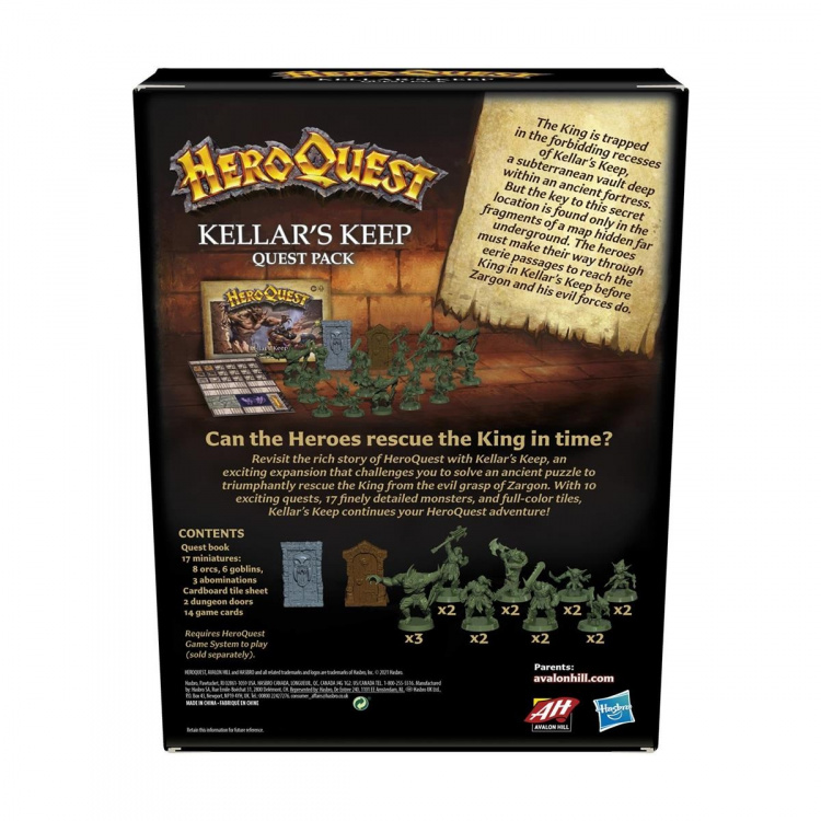 Hasbro HeroQuest Expansion Kellars Keep (EN) Hasbro HeroQuest Expansion Kellars Keep (EN)
