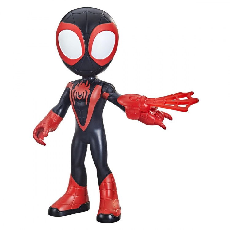 Spidey og hans fantastiske venner Supersized 9 tommers figur Miles Morales Spidey og hans fantastiske venner Supersized 9 tommers figur Miles Morales