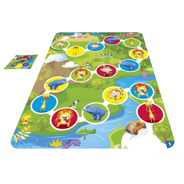 Hasbro Twister Junior 2 spill i 1 (DK/NO)