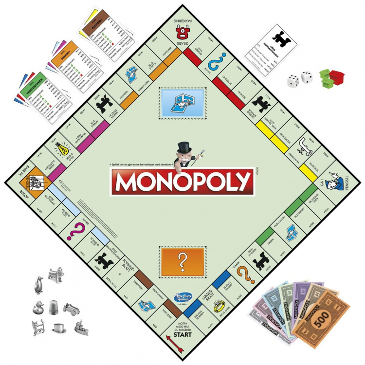 Hasbro Monopol Classic (NO) Hasbro Monopol Classic (NO)